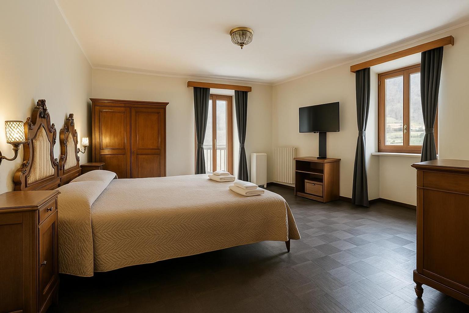 Albergo Locanda Corona Ballino Luaran gambar