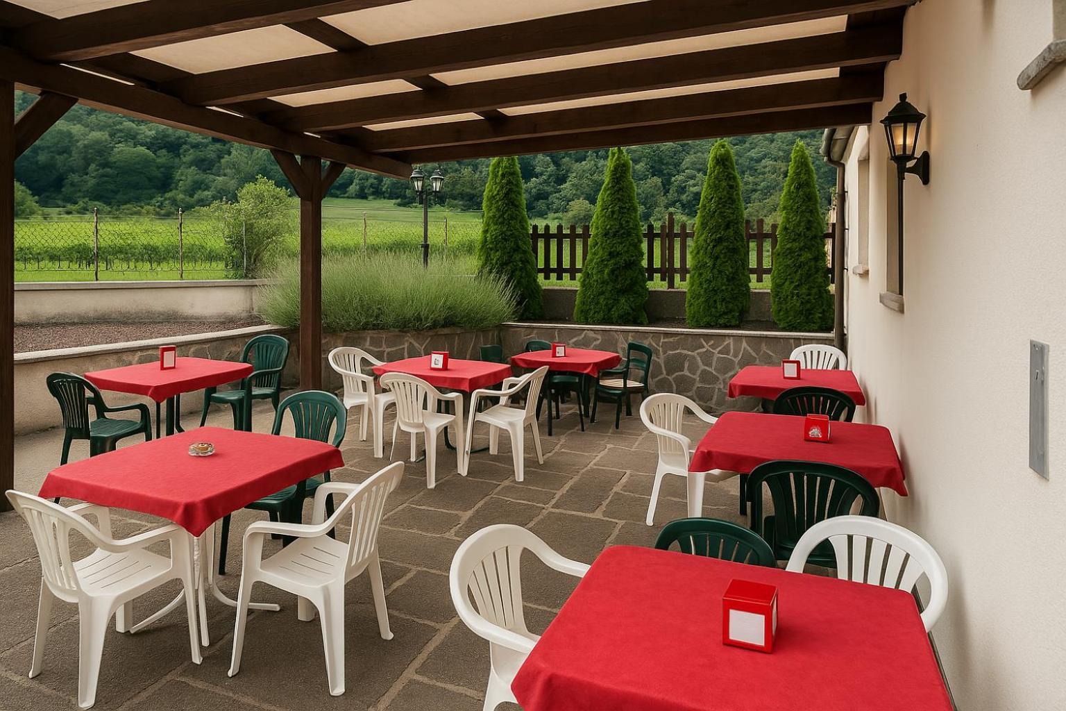 Albergo Locanda Corona Ballino Luaran gambar